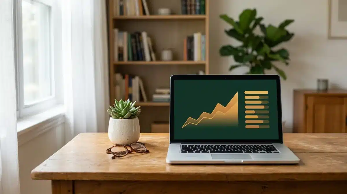 Qué es el SEO: panel con la evolución de posiciones en buscadores