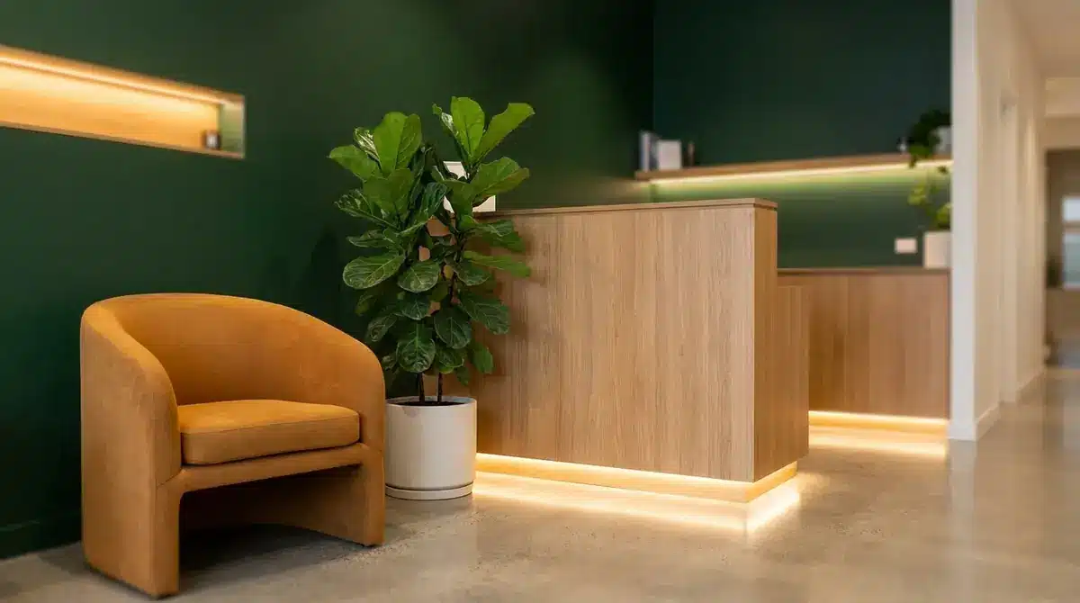 Sala de una clínica estética, contexto del marketing para clínicas estéticas