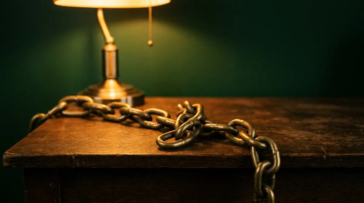 Red de conexiones que representa un servicio de link building